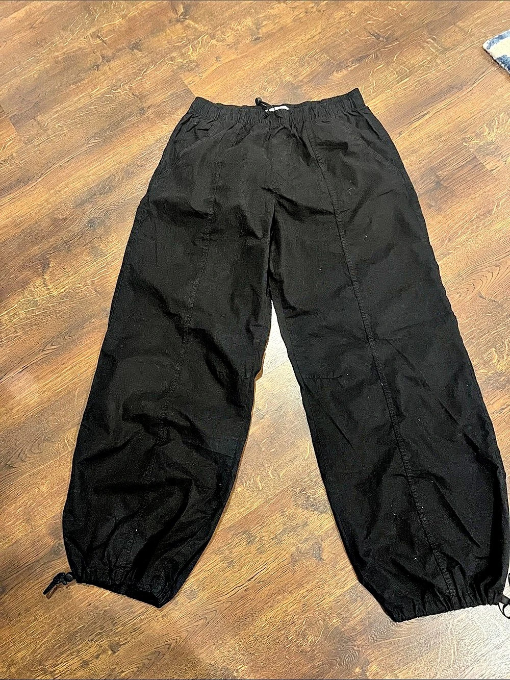 Zara Black Jogger Pants Size Medium